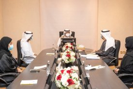 The Crown Prince of Fujairah chairs the meeting of the Board of Trustees of the 