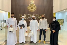 The Fujairah Fine Arts Academy  received a delegation from the Community Development Authority, represented by members of the Family Village from orphans in Dubai, at the academy’s headquarters.