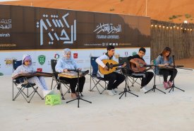 Participation of the Fujairah Academy of Fine Arts in the Kashta Al-Haniya activities