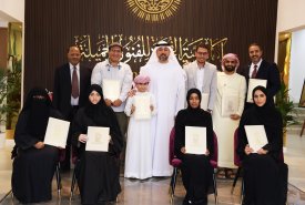 Fujairah Fine Arts honors the participants in the Cairo Forum for the Art of Arabic Calligraphy