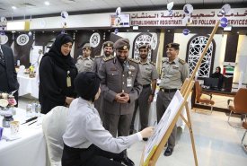 Fujairah fine arts Academy  participates in the “Innovation Village”