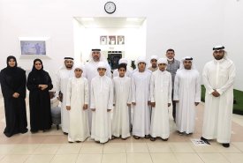 A visit to the Fujairah Fine Arts Academy to the Maliha Youth Centre.