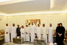 The Dibba Society for Culture, Arts and Theater received a delegation from the Fujairah fine arts  Academy 