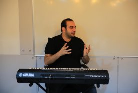 Fujairah Fine Arts Academy  organized a music workshop by Dr. Ahmed Abdul Sattar within the Summer Program of Human Resources - Training and Development Section