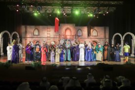 Fujairah Fine Arts presented the play “Hanfaroush” during the days of Eid Al-Adha