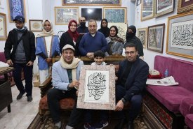 “Fujairah Fine Arts” reviews the experiences of Arabic calligraphy schools in Egypt