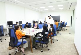 The Fujairah Fine Arts Academy participated in the “Leaders of Tomorrow” summer camp for the year 2023, organized by the Fujairah University Center for Continuing Education and Consulting Services.