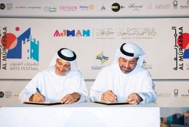 A cooperation agreement between Ajman Tourism and the Fujairah Academy of Fine Arts