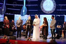 Ali Al-Hafiti is the first Emirati artist to be awarded the Ziryab Skills Award in Morocco