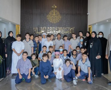 Fujairah Fine Arts hosts a health awareness event organized by the Fujairah Municipality