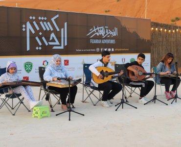 Participation of the Fujairah Academy of Fine Arts in the Kashta Al-Haniya activities