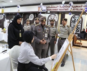 Fujairah fine arts Academy  participates in the “Innovation Village”