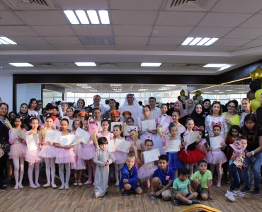  Fujairah Fine Arts Academy  s organized a ballet review