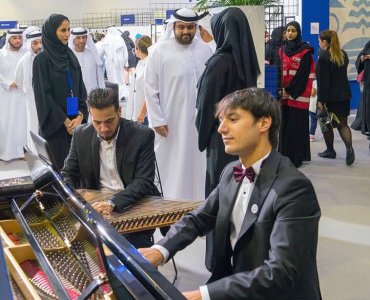 Fujairah Fine Arts Academy participates in the Zero-Nine exhibition