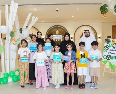 Fujairah Fine Arts Academy participated in the House of Philosophy summer camp for children.