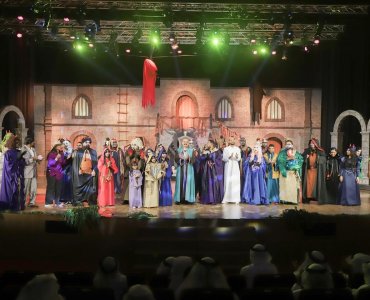 Fujairah Fine Arts presented the play “Hanfaroush” during the days of Eid Al-Adha