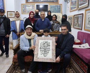 “Fujairah Fine Arts” reviews the experiences of Arabic calligraphy schools in Egypt