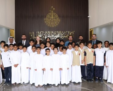 The students of Al-Qudwa School from the city of Kalba visited the academy’s headquarters, out of the academy’s keenness to provide support and cooperation with all parties, especially educational ones.