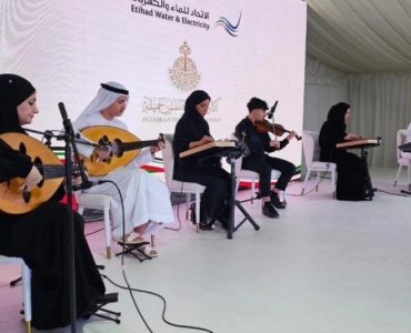 Participation of the Fujairah Academy of Fine Arts in the activities of the 52nd National Day organized by the Union of Water and Electricity in Dibba Al-Fujairah.