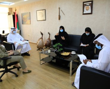 Fujairah fine arts  Academy reviews its future projects